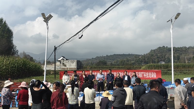 我院生技所、畜草所團(tuán)隊(duì)赴積石山縣開展科技培訓(xùn)活動